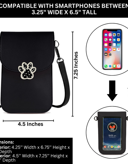 Load image into Gallery viewer, Dog Paw Black
