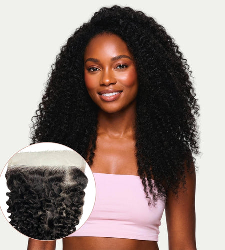 Kinky Curly 6x6 HD Lace Human Hair Closure