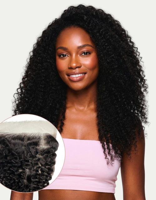 Load image into Gallery viewer, Kinky Curly 6x6 HD Lace Human Hair Closure
