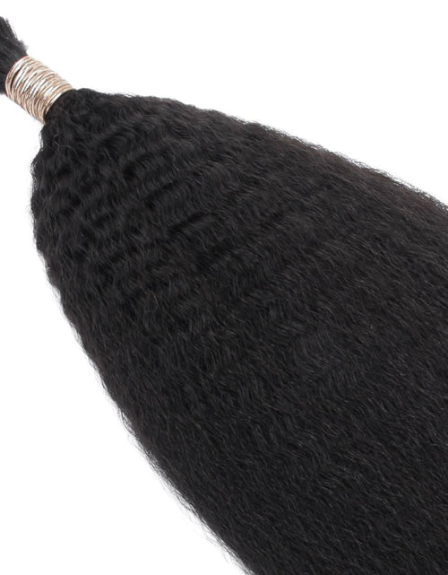 Load image into Gallery viewer, Kinky Straight Bulk 100% Human Braiding Hair
