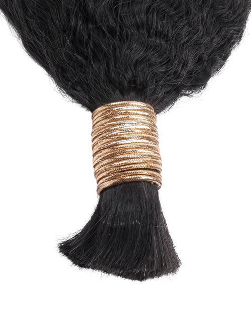 Load image into Gallery viewer, Kinky Straight Bulk 100% Human Braiding Hair
