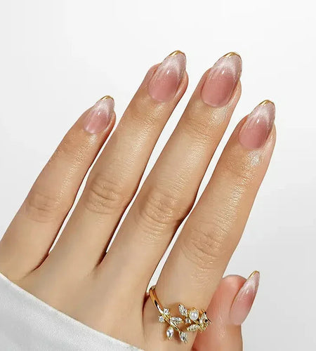 Knightshield Almond Nails - Press On Nails