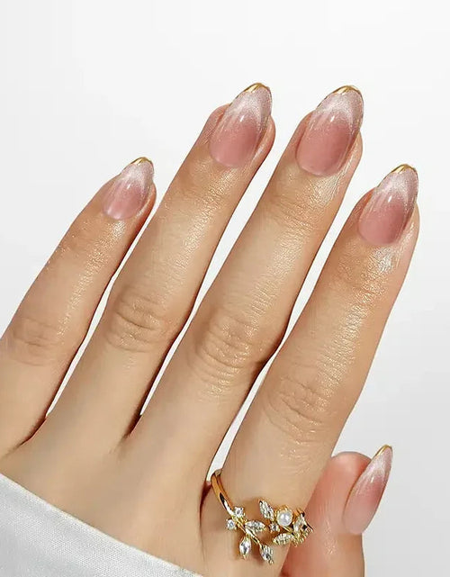 Load image into Gallery viewer, Knightshield Almond Nails - Press On Nails
