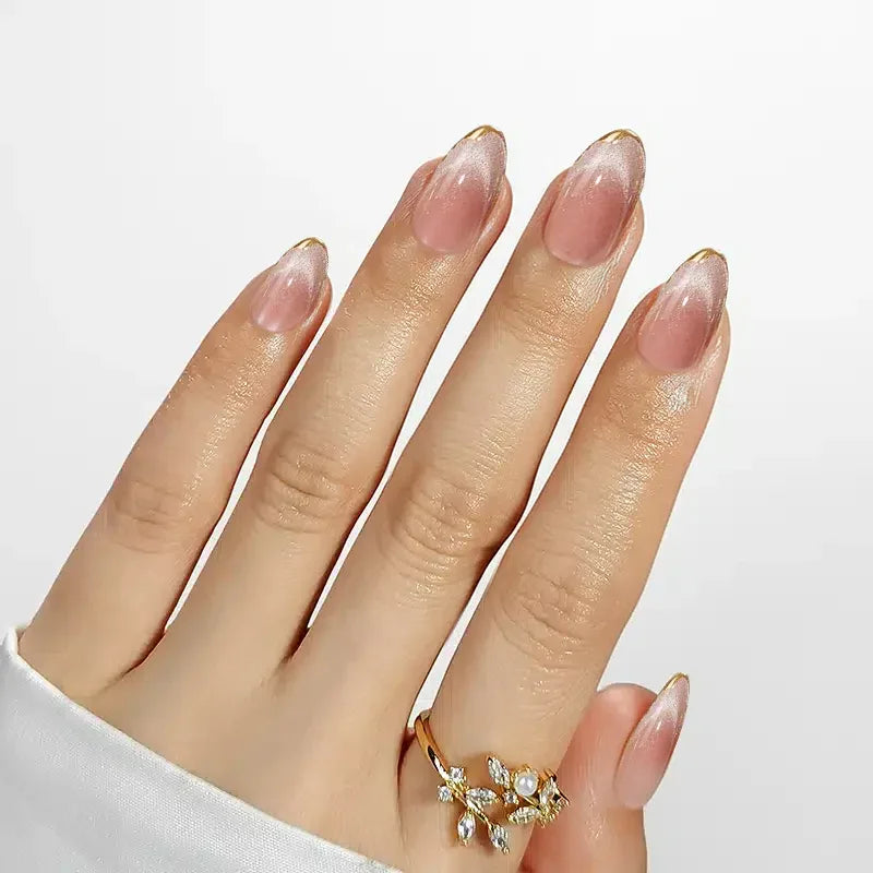 Knightshield Almond Nails - Press On Nails