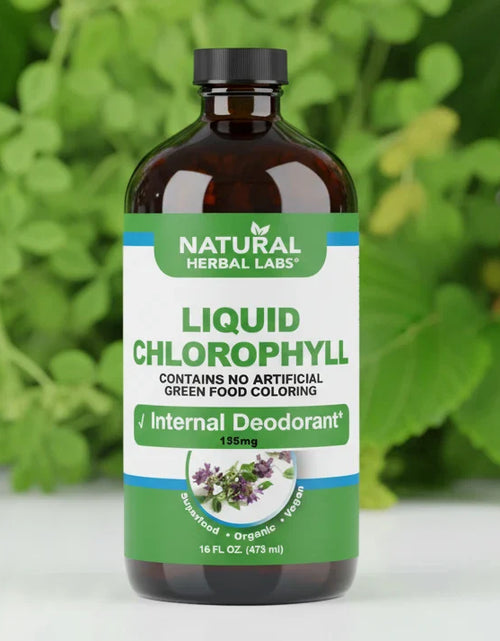 Load image into Gallery viewer, Organic Liquid Chlorophyll | Alfalfa &amp; White Mulberry Detox Formula
