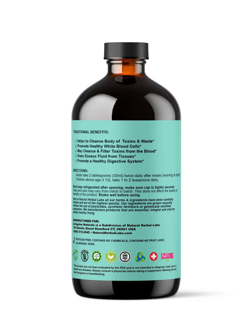 Load image into Gallery viewer, Lymphatic Drainage Power Cleanse – Organic Liquid Detox Formula
