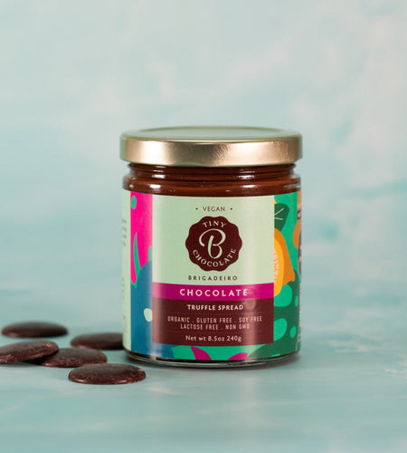 Vegan Dark Chocolate Brigadeiro Spread