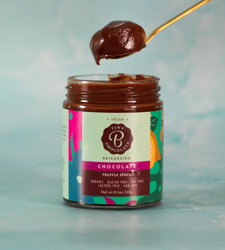Vegan Dark Chocolate Brigadeiro Spread