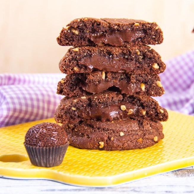 Double Chocolate LavaCookies