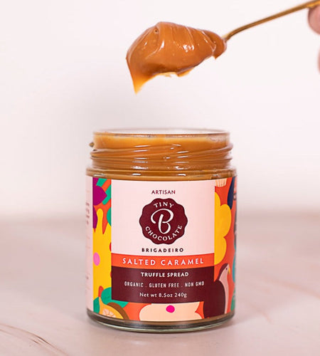 Salted Caramel Brigadeiro Spread