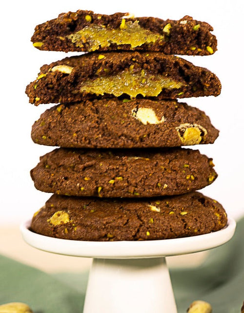 Load image into Gallery viewer, Pistachio &amp; Chocolate LavaCookies
