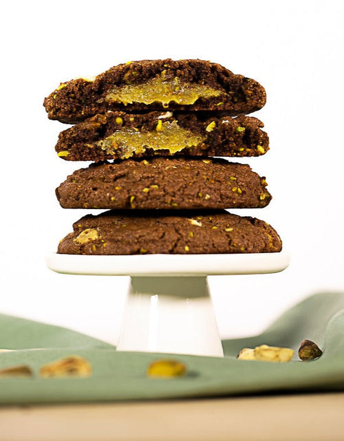 Load image into Gallery viewer, Pistachio &amp; Chocolate LavaCookies
