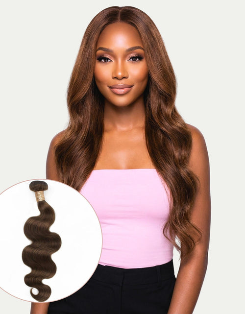 Load image into Gallery viewer, Medium Brown Body Wave 100% Human Hair Bundles
