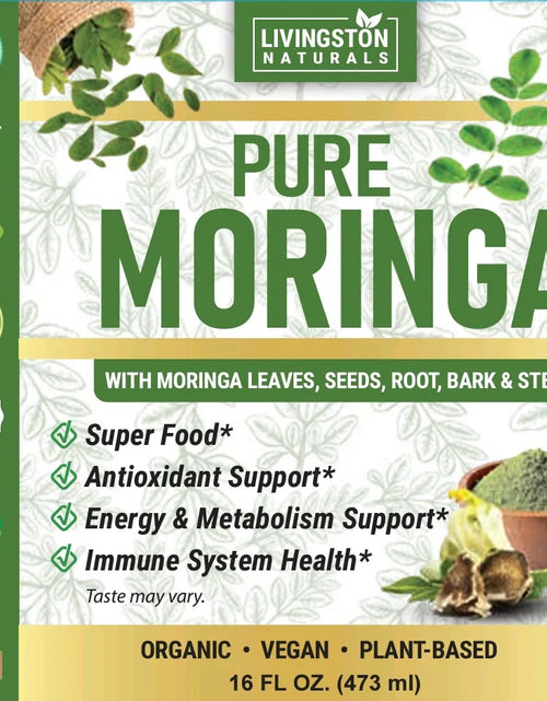 Load image into Gallery viewer, Organic Moringa Liquid Extract – Full Spectrum Superfood Formula
