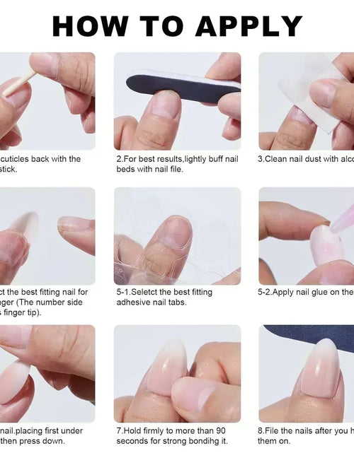 Load image into Gallery viewer, Chrome Edge Square Nails - Press On Nails
