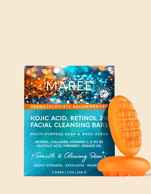 Load image into Gallery viewer, Turmeric Kojic Soap &amp; Scrub

