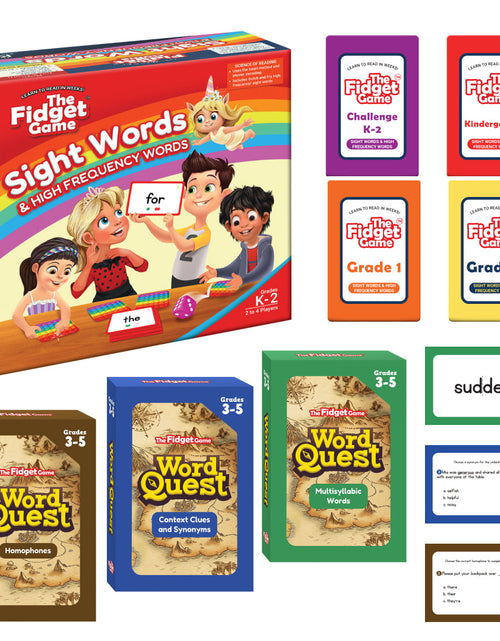 Load image into Gallery viewer, The Fidget Game: Sight Words Edition
