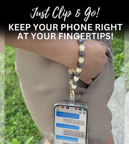 Clip & Go Beaded Wristlet Nina Collection
