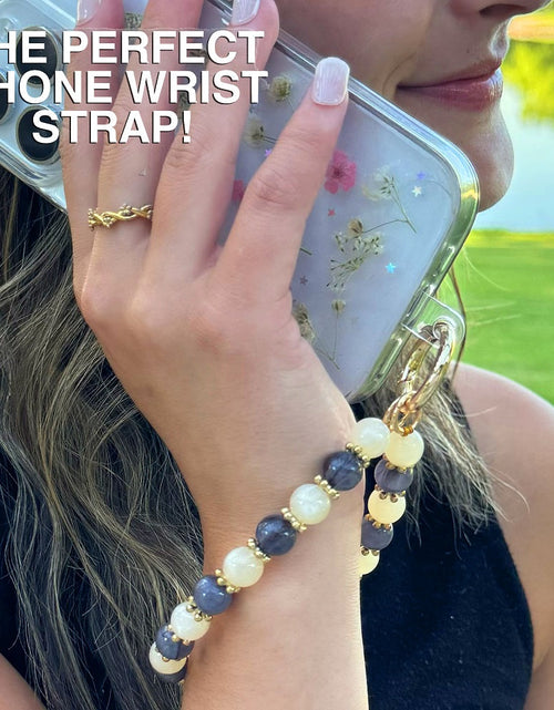 Load image into Gallery viewer, Clip &amp; Go Beaded Wristlet Nina Collection
