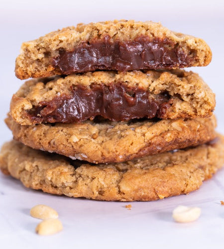 Oatmeal Peanut Butter & Chocolate LavaCookies