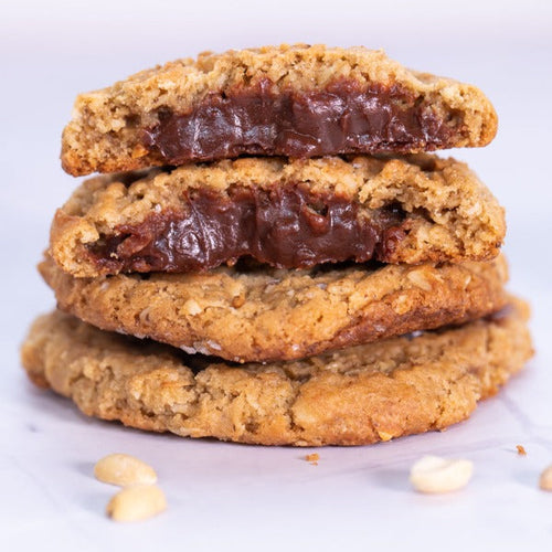 Load image into Gallery viewer, Oatmeal Peanut Butter &amp; Chocolate LavaCookies
