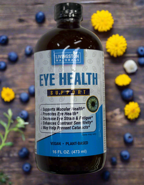 Load image into Gallery viewer, Organic Eye Health Support Tonic – Bilberry, Eyebright, Lutein &amp; Zeaxanthin | Vision, Macular &amp; Blue Light Defense
