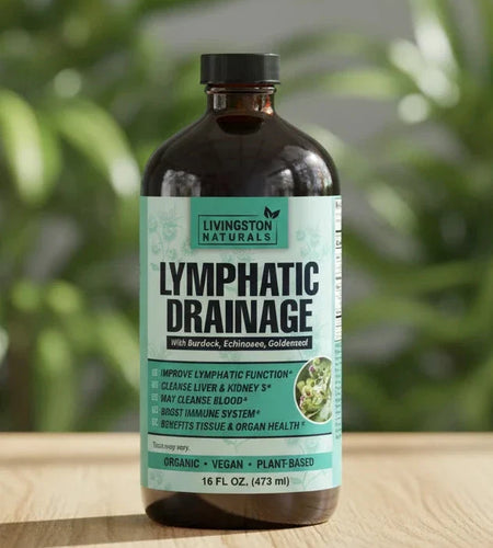 Lymphatic Drainage Power Cleanse – Organic Liquid Detox Formula
