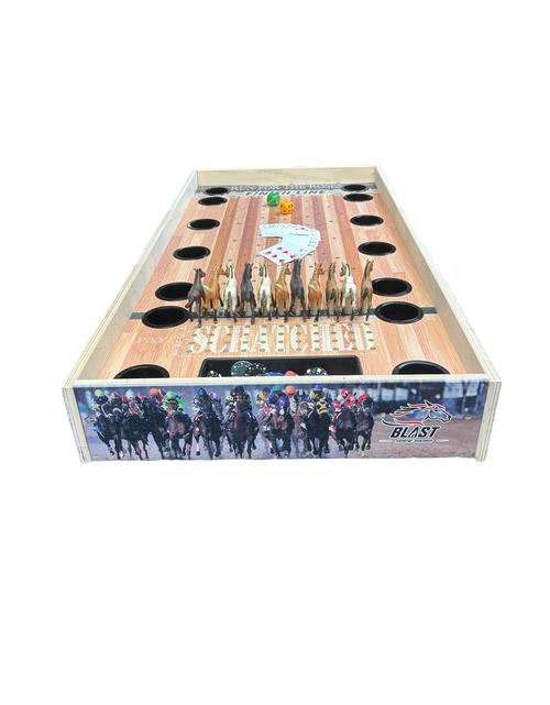 Load image into Gallery viewer, Jumbo Horse Game W/ Drink Holders &amp; Chip Pot
