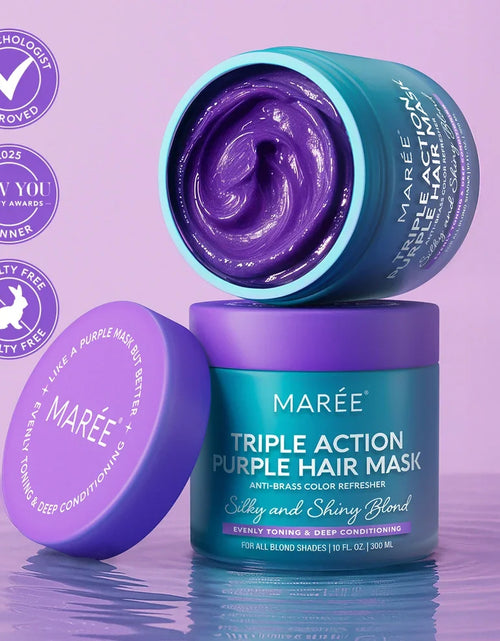 Load image into Gallery viewer, Purple Mask for Blonde Hair
