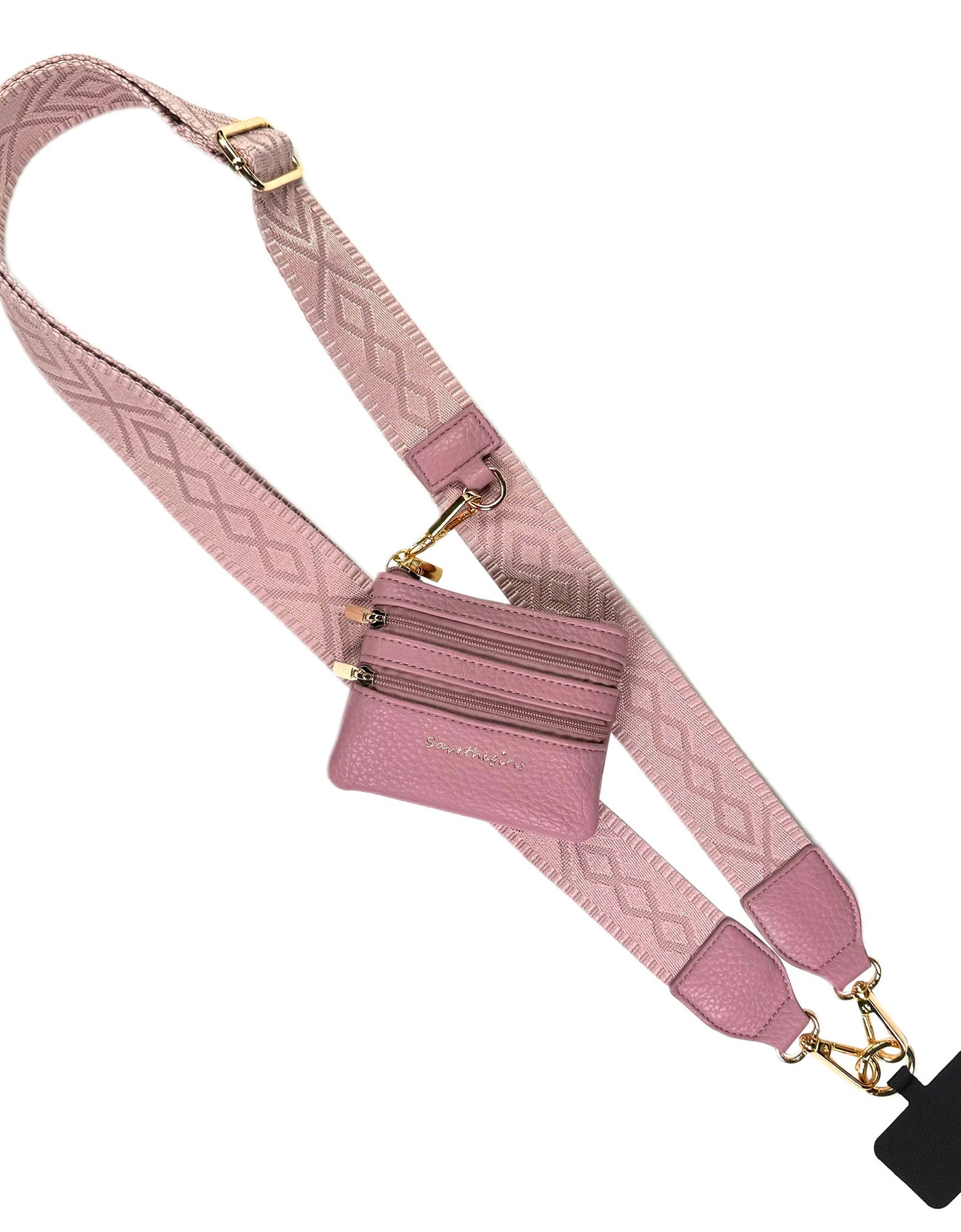 Clip & Go Strap w/Zippered Pouch Classic