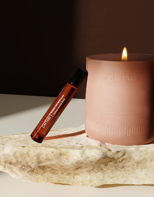 Load image into Gallery viewer, Scent of Nirvana Rollerball + Candle Bundle
