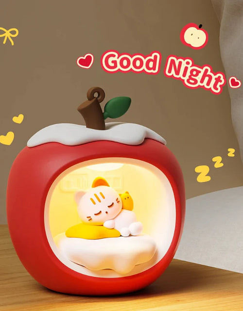 Load image into Gallery viewer, Apple Cat Nap Night Light
