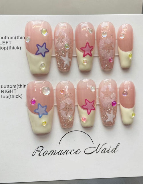 Load image into Gallery viewer, Ballerina French Press On Nails
