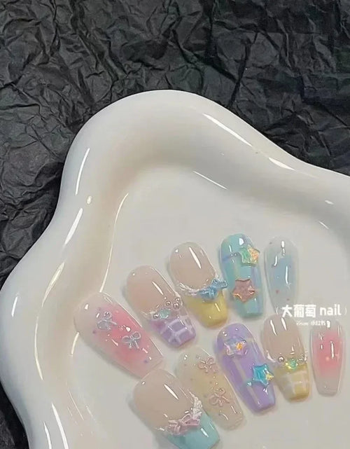 Load image into Gallery viewer, Pastel Princess Press On Nails
