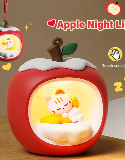 Load image into Gallery viewer, Apple Cat Nap Night Light
