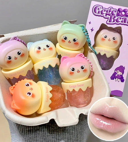 Gege Bear Cat Ice Cream Lip Oil