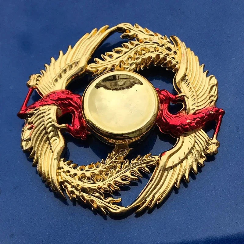 Creativity Hand Spinner Gun Zinc Alloy Metal Fidget King of Glory Weapon Series Kids Stress Relief Funny Toys