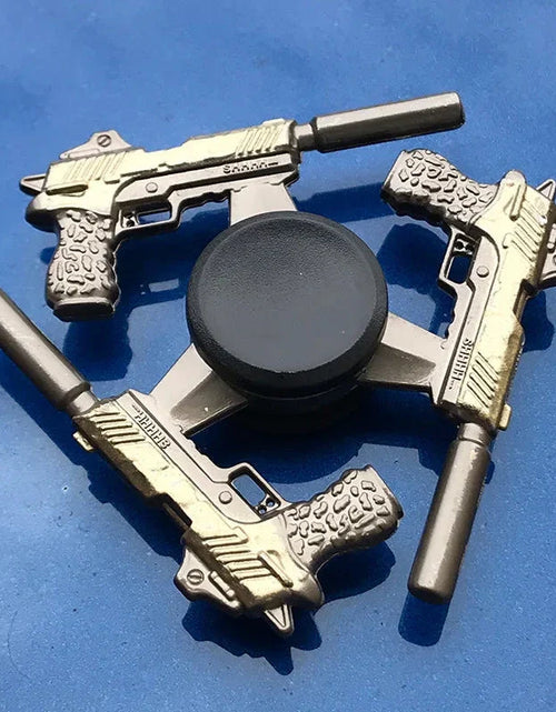 Load image into Gallery viewer, Creativity Hand Spinner Gun Zinc Alloy Metal Fidget King of Glory Weapon Series Kids Stress Relief Funny Toys

