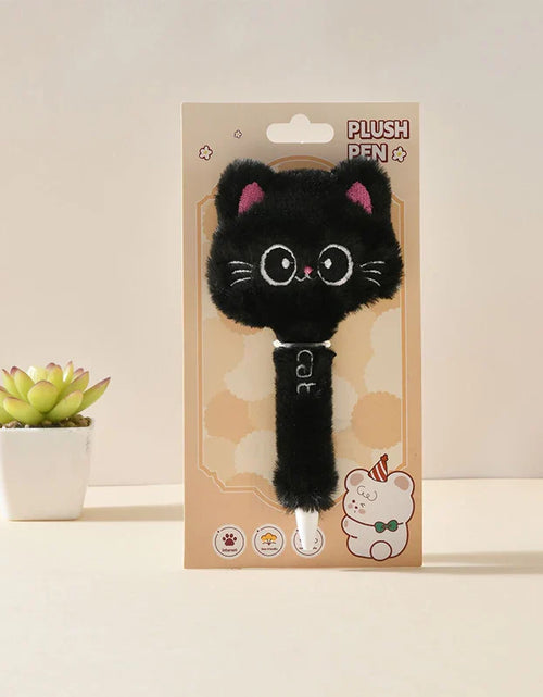 Load image into Gallery viewer, Plush Cat Gel Pens
