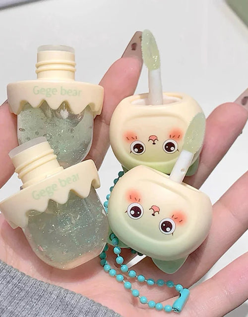 Load image into Gallery viewer, Gege Bear Cat Ice Cream Lip Oil
