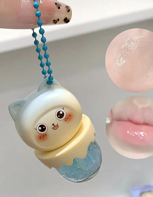 Load image into Gallery viewer, Gege Bear Cat Ice Cream Lip Oil
