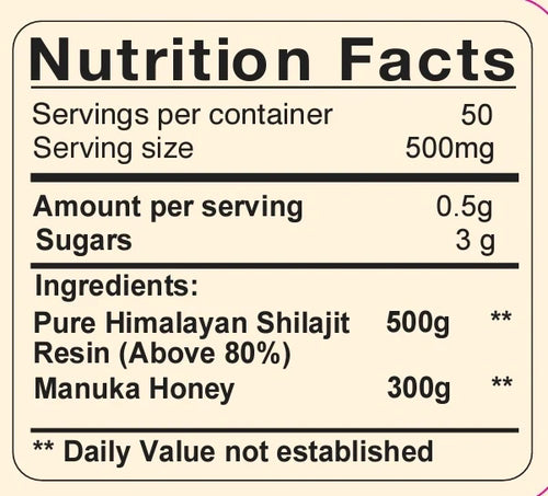 Load image into Gallery viewer, Pure Shilajit Resin with Manuka Honey | Premium Energy, Immunity &amp; Vitality Blend
