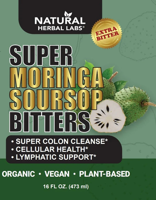 Load image into Gallery viewer, Organic Moringa + Soursop Liquid – Immune, Detox &amp; Cell Support
