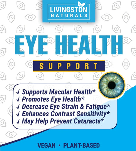 Organic Eye Health Support Tonic – Bilberry, Eyebright, Lutein & Zeaxanthin | Vision, Macular & Blue Light Defense