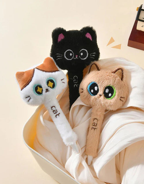 Load image into Gallery viewer, Plush Cat Gel Pens
