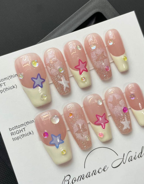 Load image into Gallery viewer, Ballerina French Press On Nails
