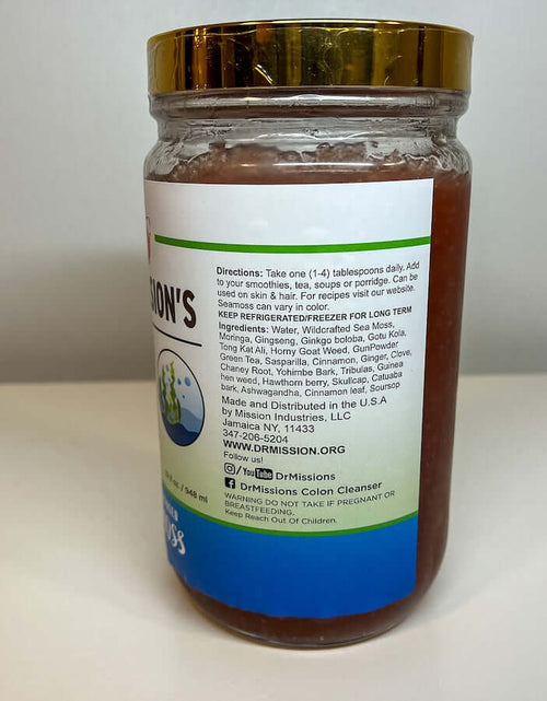 Load image into Gallery viewer, Dr. Mission Sea Moss Gel
