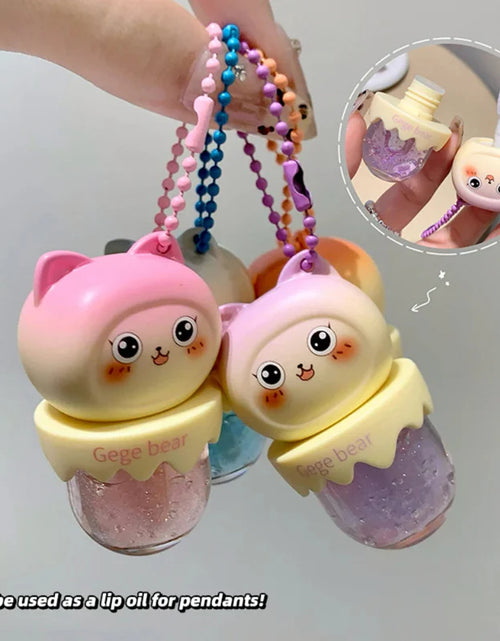 Load image into Gallery viewer, Gege Bear Cat Ice Cream Lip Oil
