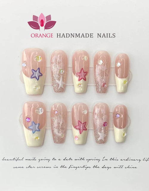 Load image into Gallery viewer, Ballerina French Press On Nails
