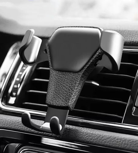Gravity Car Phone Holder Air Vent Clip Mount Mobile Cell Stand Smartphone GPS Auto Locking Support in Car Bracket For iPhone